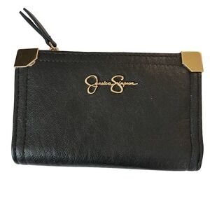 Jessica Simpson‎ wallet black vegan leather